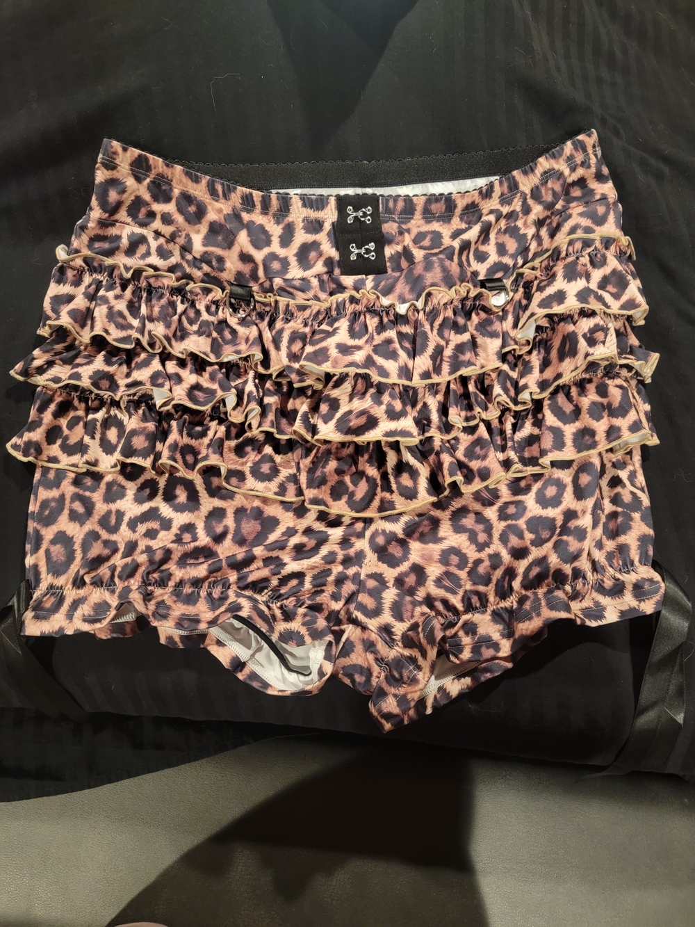 Leopard Print Ruffle Bloomers